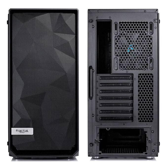 Fractal Design Meshify C Midi-Tower Dark, Tempered Glass, schwarz image number 2
