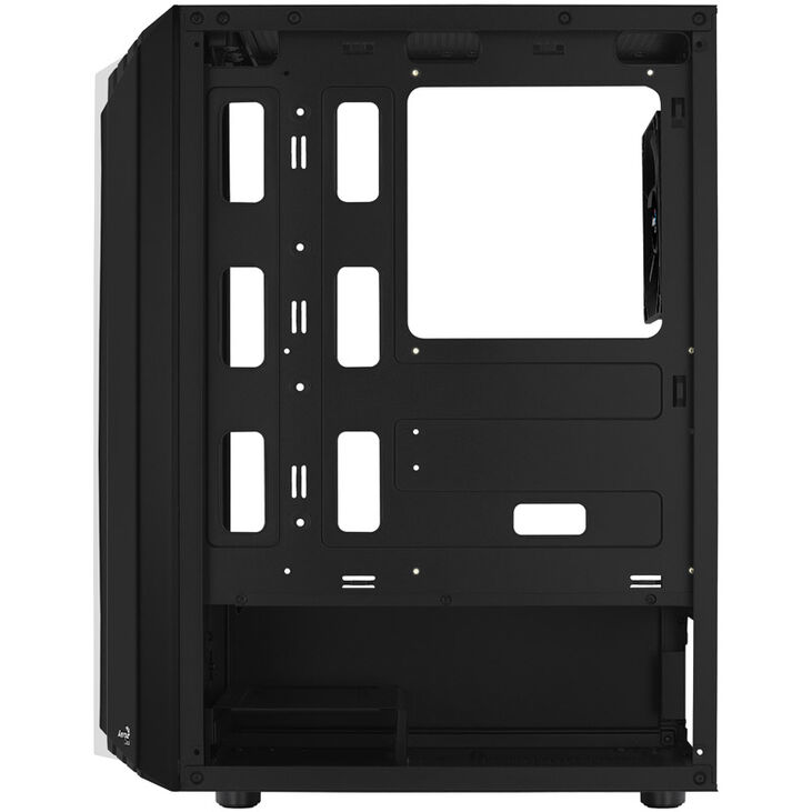 Aerocool Bionic v1 Mid Tower, RGB, Tempered Glass - Black image number 6