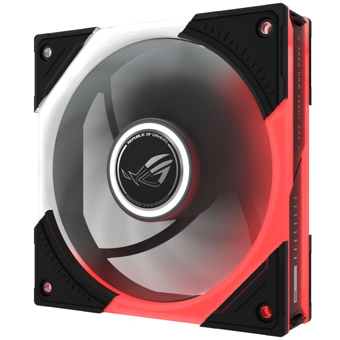 ASUS ROG Eurux GR120 ARGB PWM Fan - Reverse Blade, 3-Pack, black image number 9