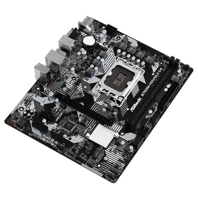 ASRock B760M-HDV/M.2 D4, Intel B760 Mainboard - Sockel 1700, DDR4 image number 4