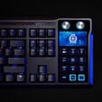 CORSAIR Galleon 100 SD Gaming-Tastatur, Full-Size, integriertes Stream Deck, Hot-Swap, DE - schwarz image number null