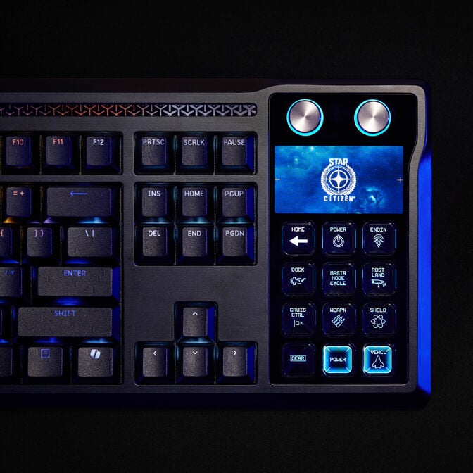 CORSAIR Galleon 100 SD Gaming-Tastatur, Full-Size, integriertes Stream Deck, Hot-Swap, DE - schwarz image number 13