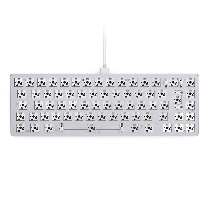 Glorious GMMK 2 Compact Tastatur - Barebone, ISO-Layout, weiß image number 1