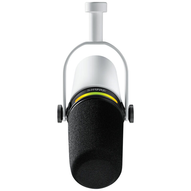 Shure MV7+-K Podcast Microphone XLR/USB - white image number 2