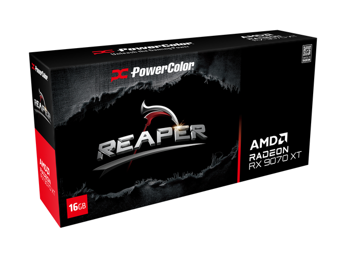 PowerColor Reaper Radeon RX 9070 XT Grafikkarte, 16384 MB GDDR6 image number 1