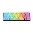 Glorious Polychroma RGB Keycaps - 115 Keycaps, ANSI, US-Layout, semi-transparent image number null