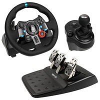 Logitech G29 High-End Racing Wheel for PS4/PS3/PC + Driving Force Shifter
