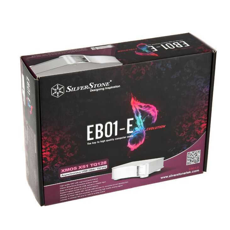 SilverStone SST-EB01S-E Ensemble Digital to Analog Converter - silber image number 5