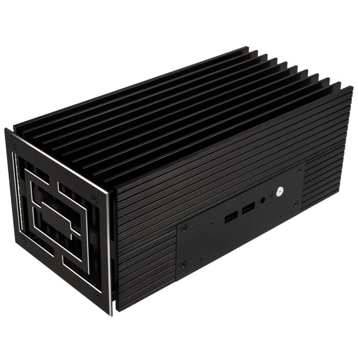 Akasa Turing Fanless UCFF-Gehäuse (Intel NUC), OEM - schwarz image number 3