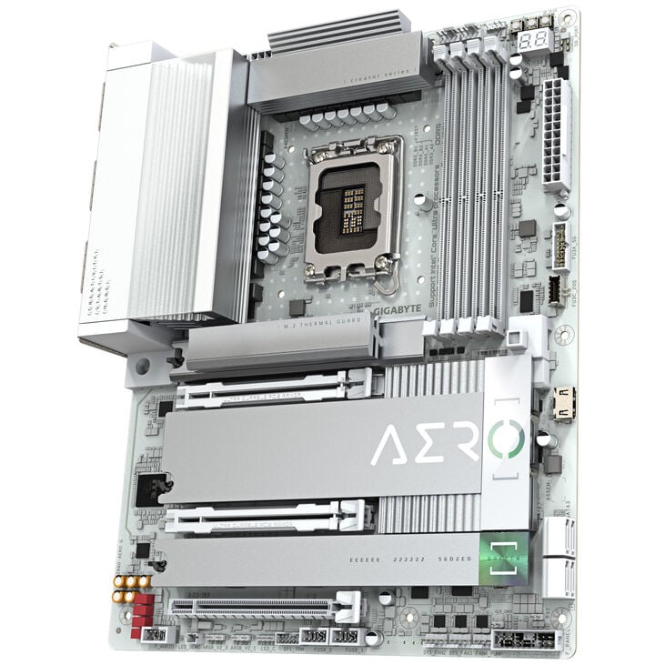 GIGABYTE Z890 AERO G Mainboard, Sockel LGA 1851, Intel Z890, ATX, DDR5 image number 4