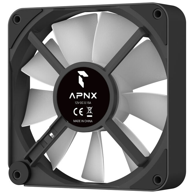 APNX FP2-120 PWM L&uuml;fter, ARGB - 120mm, schwarz image number 8