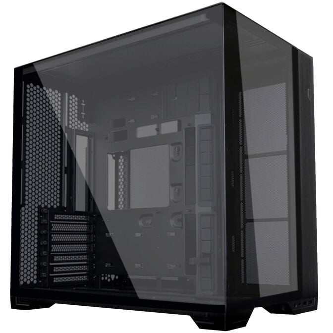 Lian Li O11 Vision Compact PC-Geh&auml;use, Midi-Tower, E-ATX, Tempered Glass - schwarz image number 1