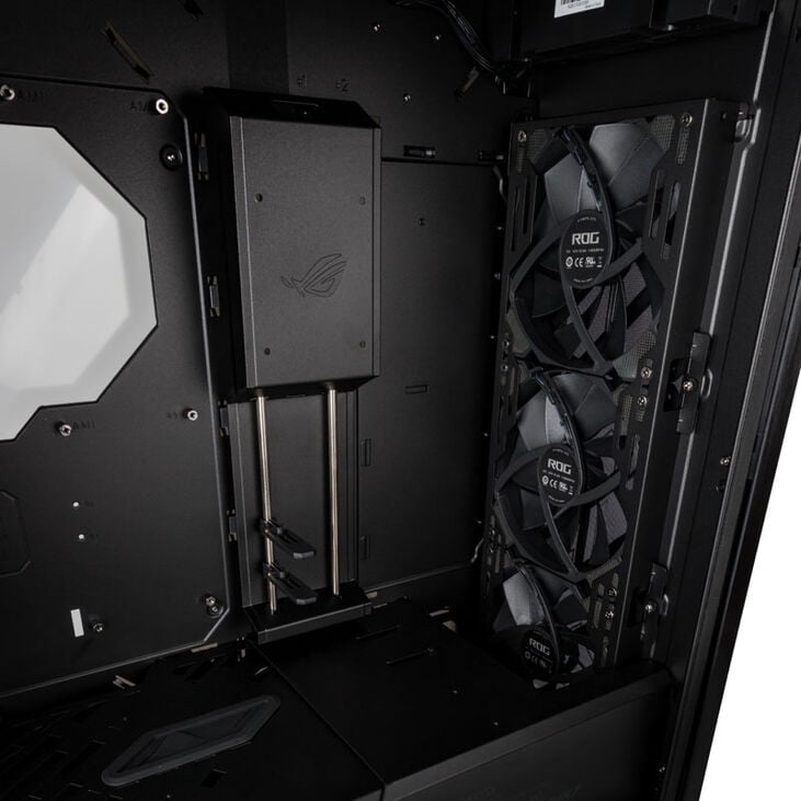 ASUS ROG Strix Helios Mid Tower, Tempered Glass - Black image number 7