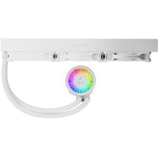 Arctic Liquid Freezer III Pro A-RGB 420 AiO Wasserk&uuml;hlung - 420mm, wei&szlig; image number 2
