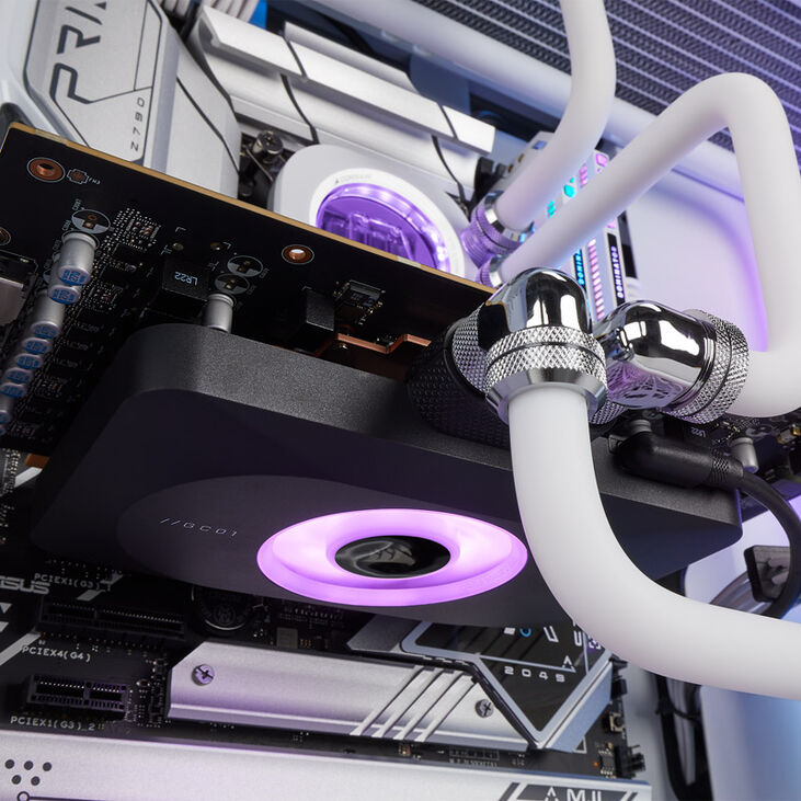 Corsair iCUE LINK XG3 RGB 4080 / 4090 Wasserblock - Acryl + Nickel image number 5