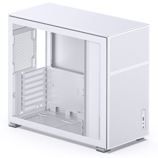 Jonsbo D41 MESH ATX Geh&auml;use, Tempered Glass - wei&szlig; image number 1