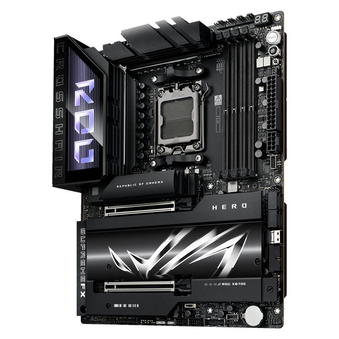ASUS ROG Crosshair X870E Hero Mainboard, AMD X870E, Sockel AM5, DDR5 image number 4