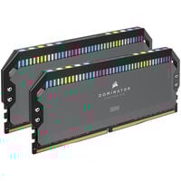 Corsair Dominator Platinum RGB DDR5-5600 RAM, CL36, EXPO - 32 GB Dual-Kit, grey