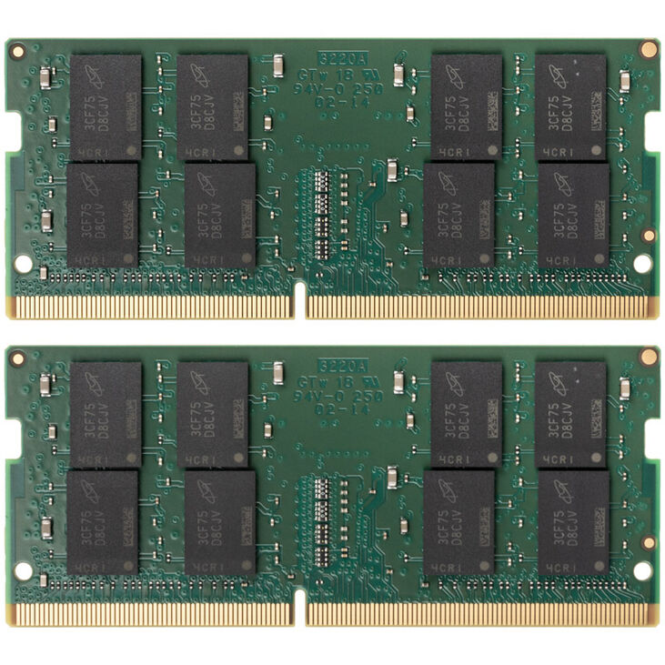 Crucial DDR4-3200 RAM, CL22, SO-DIMM - 64 GB Dual-Kit image number 1