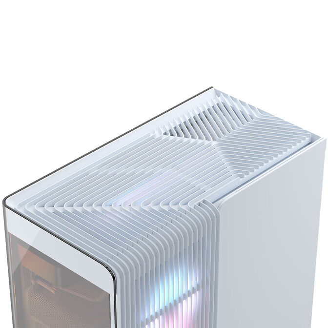 Corsair FRAME 4500X LX-R RGB PC Case, Mid Tower, E-ATX, Tempered Glass - White image number 13
