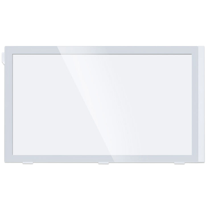 Lian Li DAN Cases A3-mATX Left Side Tempered Glass Panel - White image number 0