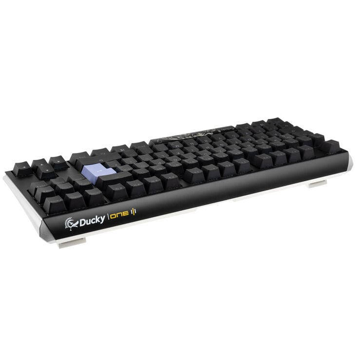 Ducky One 3 Classic Black/White TKL Gaming Tastatur, RGB LED - MX-Silent-Red image number 2