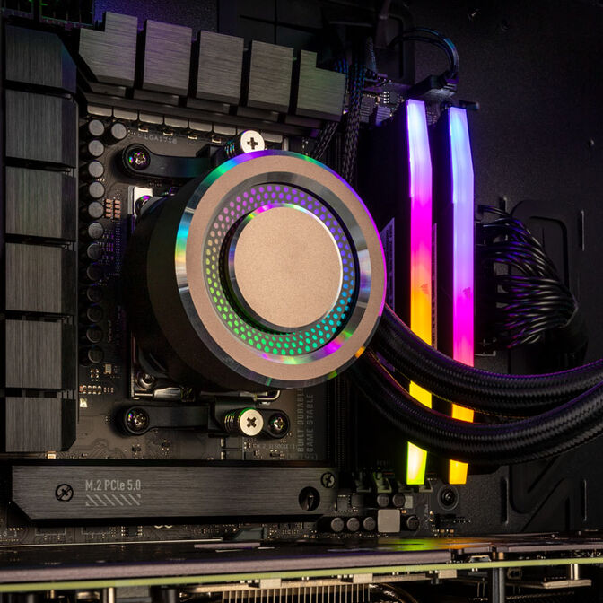 Gaming PC Racing Rig M, AMD Ryzen 7 9800X3D, NVIDIA GeForce RTX 4070 Ti Super image number 5