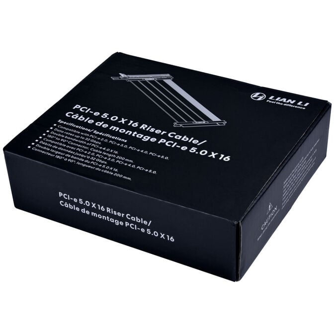Lian Li PCIe 5.0 Riser-Kabel - 200mm image number 5