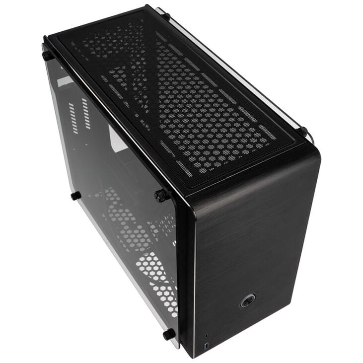 Raijintek Ophion 7l 7l Itx Case Raijintek Ophion EVO Mini-ITX Case, Tempered Glass Black