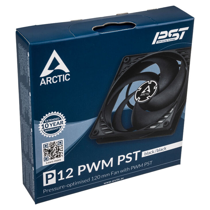 Arctic P12 PWM PST Fan, black - 120mm image number 4