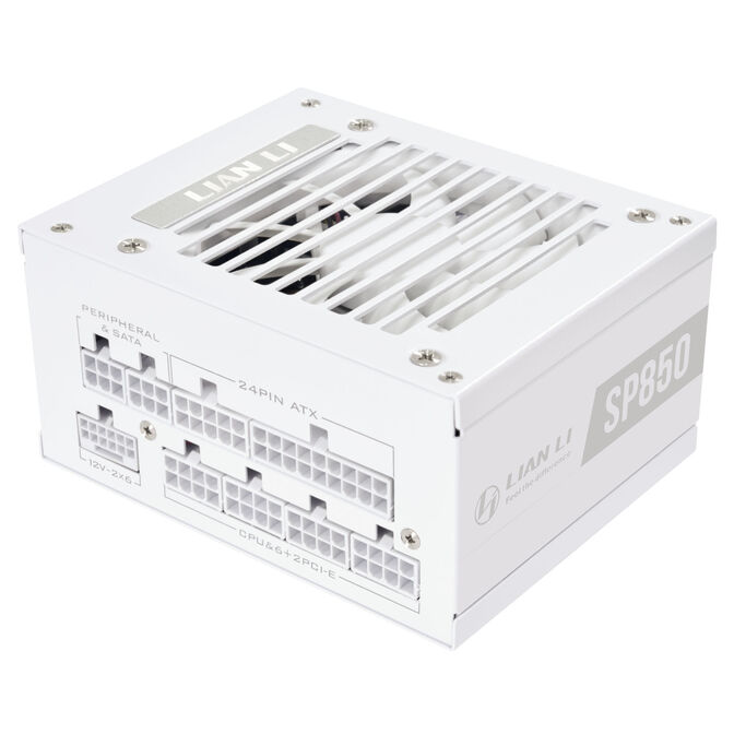 Lian Li SP850 V2 Gold Netzteil, modular, ATX 3.1 - 850 Watt, wei&szlig; image number 1