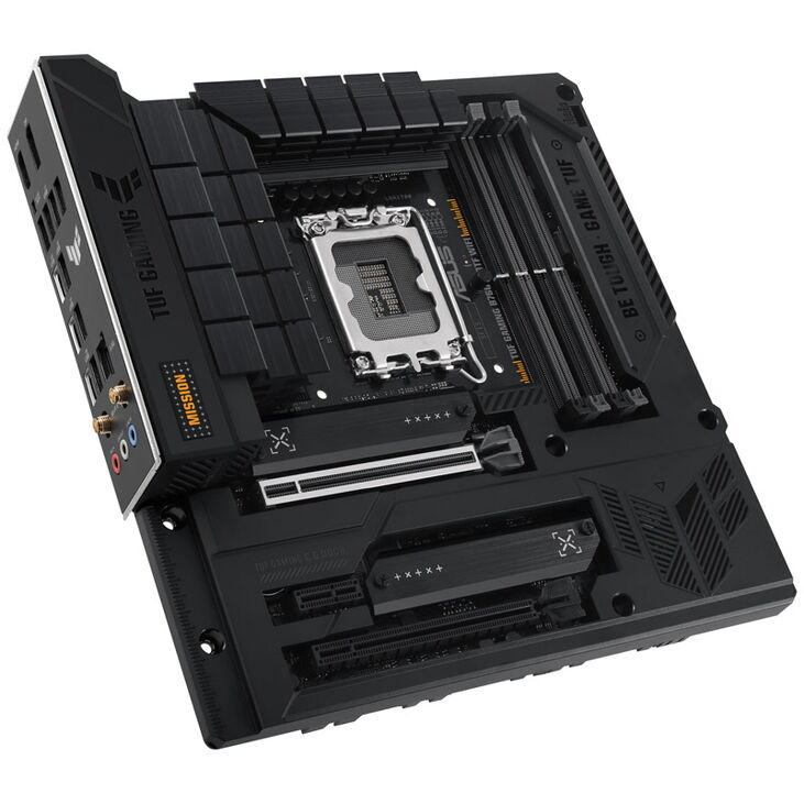 ASUS TUF Gaming B760M-BTF WIFI, Intel B760 Mainboard, Sockel LGA1700, DDR5 image number 0