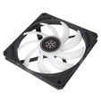 SilverStone SST-AS140B-ARGB Air Slimmer 140 PWM L&uuml;fter - schwarz image number null