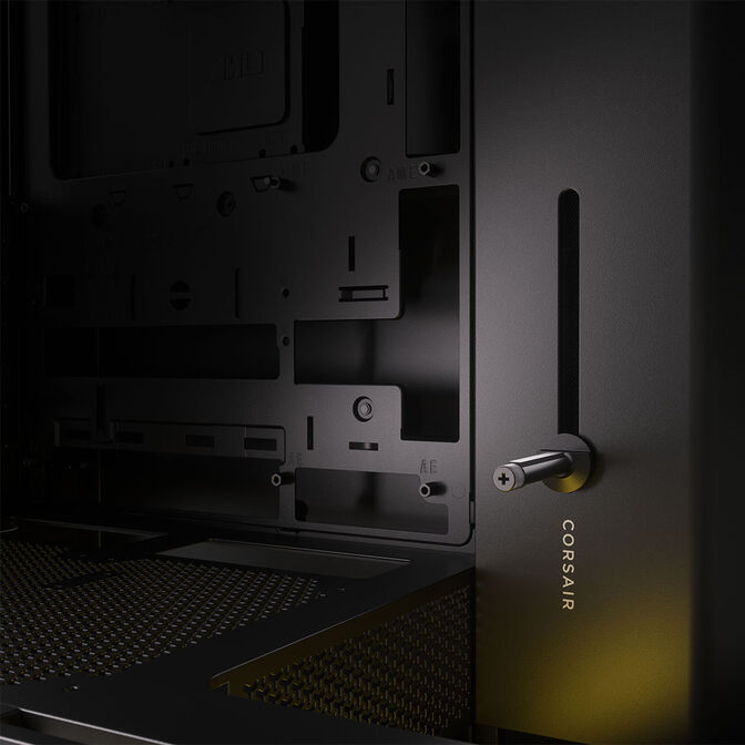 Corsair Frame 4000D PC case, Mid Tower, E-ATX, Tempered Glass - black image number 19