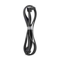 CableMod Basics Universal 12V-2x6 Cable, 90° Connector, 16-Pin to 16-Pin - Black, 60 cm, var. B