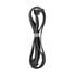 CableMod Basics Universal 12V-2x6 Cable, 90° Connector, 16-Pin to 16-Pin - Black, 60 cm, var. B image number null