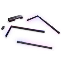 Phanteks NV5 Premium DRGB Kit + Power Hub, 3x for outer frame, 1x motherboard cable cover - black