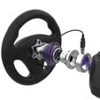 Conspit USB-A Adapter Spacer, for ARES Wheelbases - silver image number null