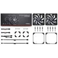 Noctua NF-A14X25 G2 PWM Sx2-PP chromax.black L&uuml;fter, LCP - schwarz, 140mm, 2er-Pack image number null