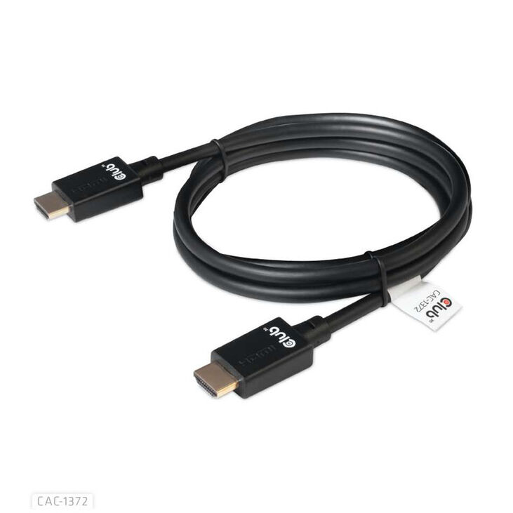 Club 3D Ultra High Speed HDMI Cable 4K120Hz, 8K60Hz, 48Gbit/s - 2m image number 1