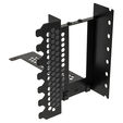 CableMod vertikale Grafikkartenhalterung mit PCIe x16 Riser Kabel, 1x DisplayPort, 1x HDMI - schwarz image number null