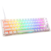 Ducky One 3 Aura White SF Gaming Keyboard, RGB LED - MX-Speed-Silver (US)