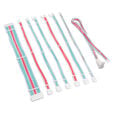 Kolink Core Pro Braided Cable Extension Kit 12V-2x6 Typ 1 - Brilliant White/Neon Blue/Pure Pink image number null