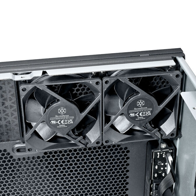 SilverStone RM53-502 Server Case, Rackmount, SSI-EEB, Mesh - Black image number 12