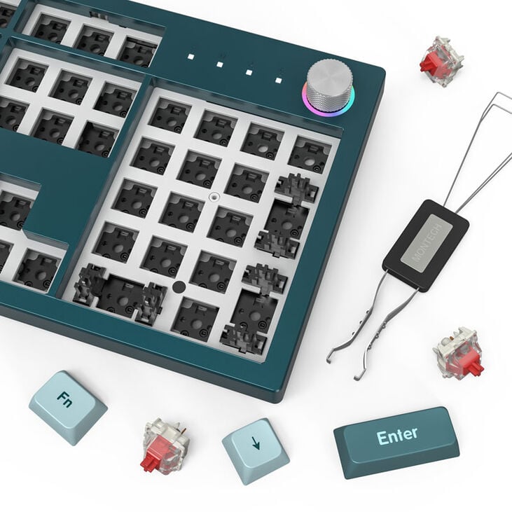 Montech MKey Freedom Gaming Tastatur - GateronG Pro 2.0 Red (US) image number 4
