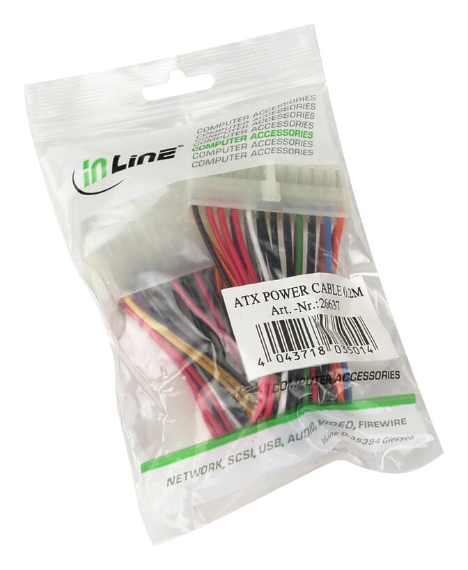 InLine Stromadapter 20-Pin auf 24-Pin image number 1