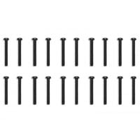 EK Water Blocks EK-Loop Phillips Head Screw Set M4 x 30 mm, 20 pieces - black