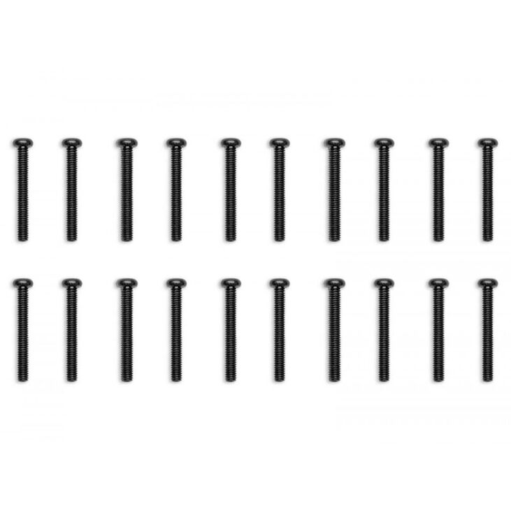 EK Water Blocks EK-Loop Phillips Head Screw Set M4 x 30 mm, 20 Stück - schwarz image number 0
