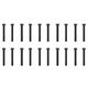 EK Water Blocks EK-Loop Phillips Head Screw Set M4 x 30 mm, 20 Stück - schwarz