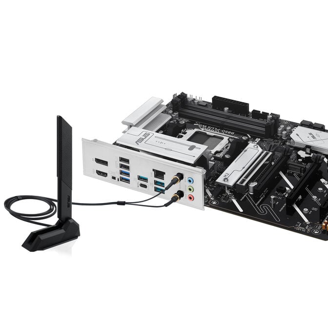 ASUS Prime B850 Plus WiFi Mainboard, Sockel AM5, AMD B850, ATX, DDR5 image number 4